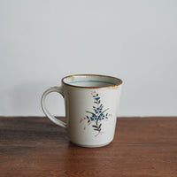 Kazuaki Shimura 志村和晃- Hand-Painted Floral Mug – Large KAS07