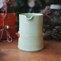 Fumiko Kondo 近藤布美子 - Green Bear Large Jug FK04