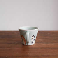 Hasami Ware Matte Cat Mug
