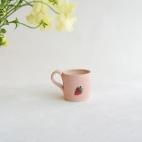 Fumiko Kondo 近藤布美子 - Pink Rabbit Small Mug FK25