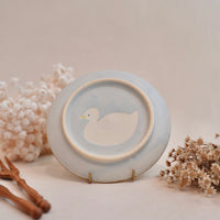 Makiko Sato 佐藤牧子- Cloud Round Plate MS06