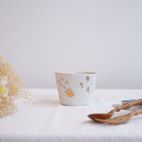 Hamasaka Naoko 浜坂尚子 Hand Painted Gold Deco Free Cup - HN06 #4