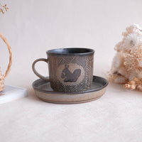 Ayane Hamada 濱田綾音 Animal Mug and Saucer Set AY14