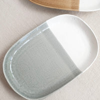 Mino Ware Assorted Colors Oval Plate