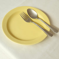 Mashiko Pottery Yoshizawa Yellow Round Plate