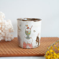 Sayo Horimizu 堀水小夜 Animal Handled Mug SH03