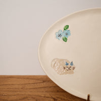 Fukuda Yuko 福田友子 Oval Plate FU10