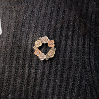 Michi Ito 伊藤三智- Brooch - Poppy Wreath M24
