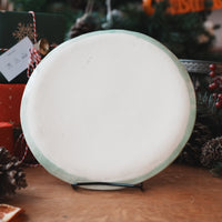 Fumiko Kondo 近藤布美子 - Green Bear Plate FK06