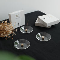 KOUSAIDO - Incense Holder Brass Top With Glass Dish