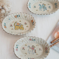 TATA Pottery Studio 田中大輝 & 田边桂- Slip Oval Bowl TP10 #1