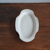 Maya Inamura 稲村真耶 Small White Oval Plate MI25