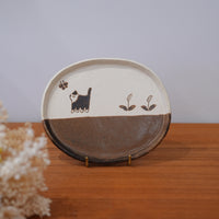 Marubankojo 丸伴工場 - Dual Colours Small Oval Plate MR18