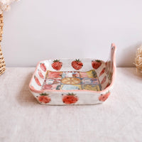 Asako Yamaguchi 山口麻子 Animal Square Deep Plate AI26
