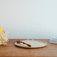 Chiho Yoshida 穗屋工房 Plate with Cat Ear - CY29
