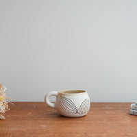 Hapun Pottery 拝志睦子 Peanuts Mug HP04