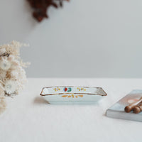 TATA Pottery Studio 田中大輝 & 田边桂- Porcelain Rectangle Plate TP11 #2