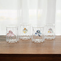 Makiko Kitagata 北形槙子 Lace Flower Handle Glass MG10