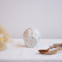 Hamasaka Naoko 浜坂尚子 Hand Painted Gold Deco Octagon Cup - HN09 #1