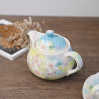 Seto Ware Flower Teapot