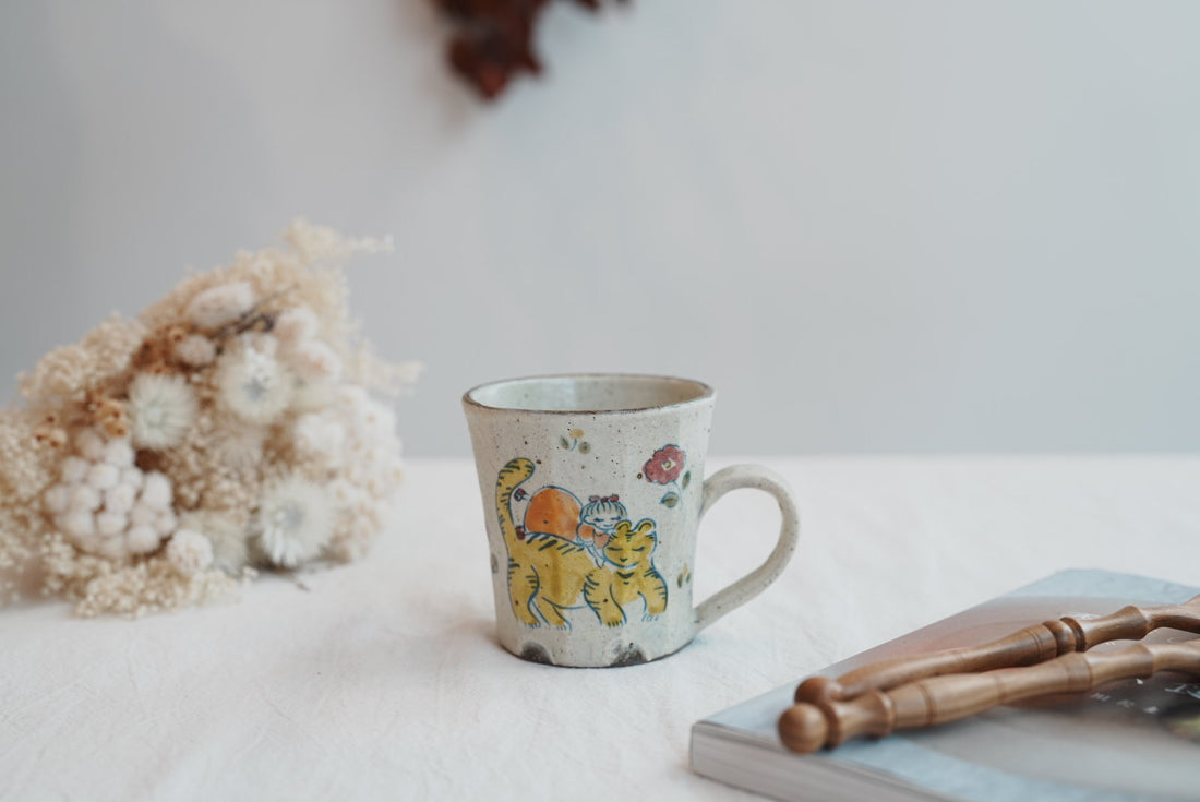 TATA Pottery Studio 田中大輝 & 田边桂- Slip Mug TP02 #1