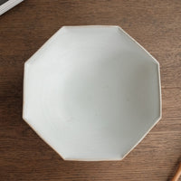 Norio Nakabayashi 中林範夫 Large Octagonal Plate - Light Blue NN11