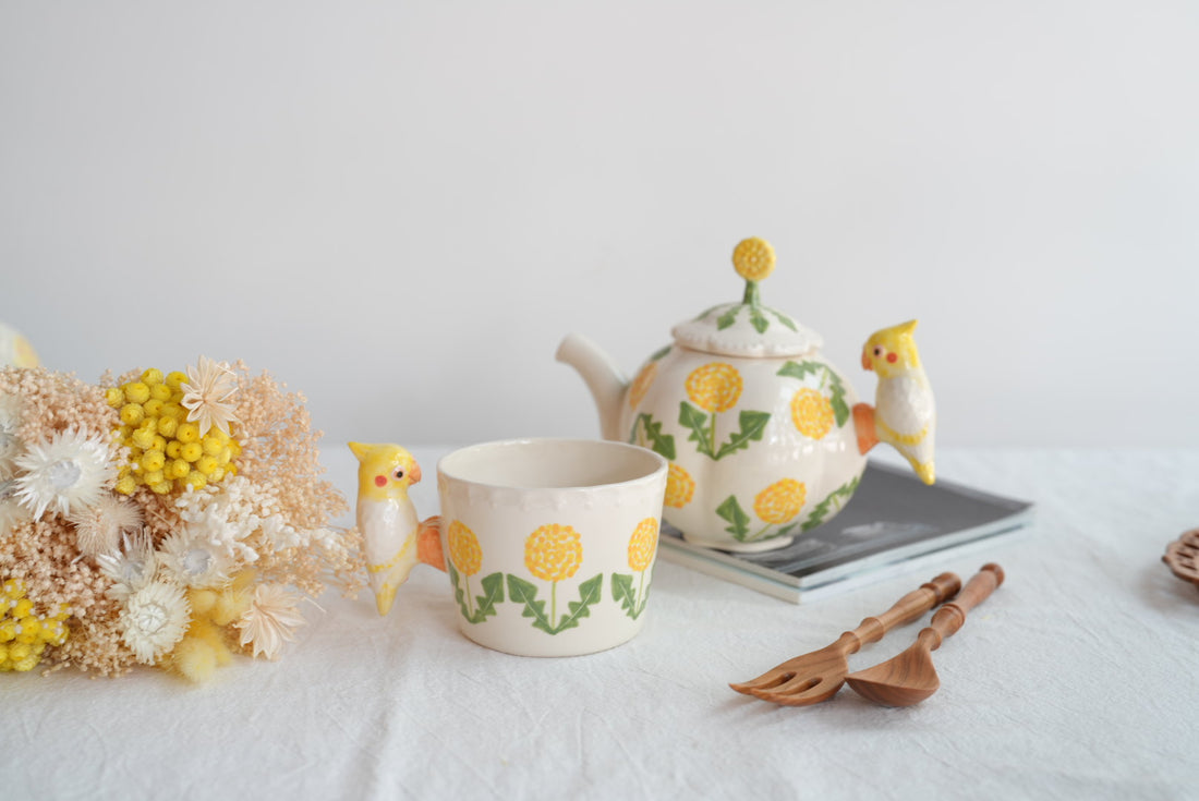 Sugar Poppo Teapot Dandelion SP01