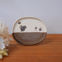 Marubankojo 丸伴工場 - Dual Colours Small Oval Plate MR18