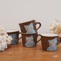 Tomoko Kubo コンガリ舍 Blue Bear Mug TK06