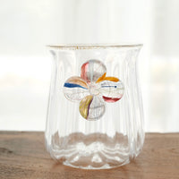 Makiko Kitagata 北形槙子 Lace Flower Handle Glass MG10