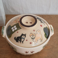 Donabe Banko Ware No.8 Shiba Clay Pot