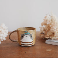 Fumiko Tsuchihashi 土橋文子 - Animal Mug FT02 #11