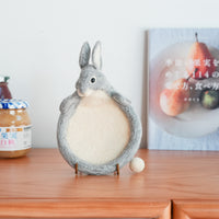 Aya and Yoshiko Wool Felt Animal Coaster - Rabbit YS12