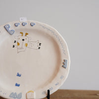 Aya Furusawa 古澤彩- Round Plate With Rim AF06-1