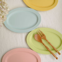 SAKUZAN Sara Gift H Set (4 Medium Oval Plates)