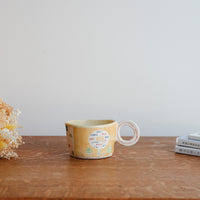 Hapun Pottery 拝志睦子 Mug with Flat Handle HP19