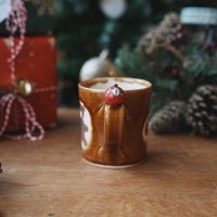 Fumiko Kondo 近藤布美子 - Brown Bear Mug FK17