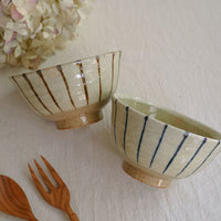 SAKUZAN Kairagi Jussou Stripe Donburi Bowl