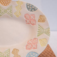 Hacorie 石丸和美 Oval Plate - Stamp HC13