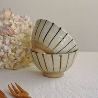 SAKUZAN Kairagi Jussou Stripe Donburi Bowl