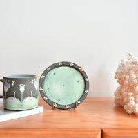 Akemi Nakamura 中村明美 Flower Straight Mug with Saucer AN08