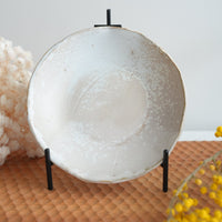 Tatsuo Horimizu 堀水達雄 White Saucer TH03