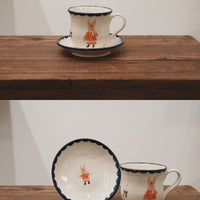 Yukiko Nagahama 長浜由起子 - Christmas Mug with Saucer YN01