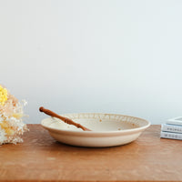 Chiho Yoshida 穗屋工房 Large Round Deep Plate - CY33