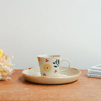 Kumiko Ishikawa 石川久美子 Large Mimosa Plate 21cm KI15