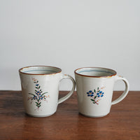 Kazuaki Shimura 志村和晃- Hand-Painted Floral Mug – Large KAS07