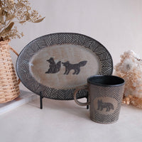 Ayane Hamada 濱田綾音Animal Oval Plate AY15