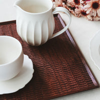 Kazunori Takatsuka 高塚和則 Square Walnut Wood Tray KU05