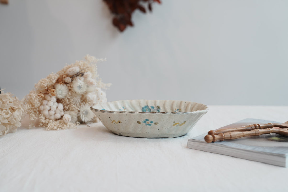 TATA Pottery Studio 田中大輝 & 田边桂- Slip Oval Bowl TP10 #2