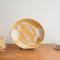 Hapun Pottery 拝志睦子 Large Plate HP16